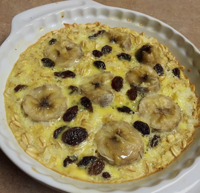 Baked Oatmeal Breakfast 早餐烤燕麦