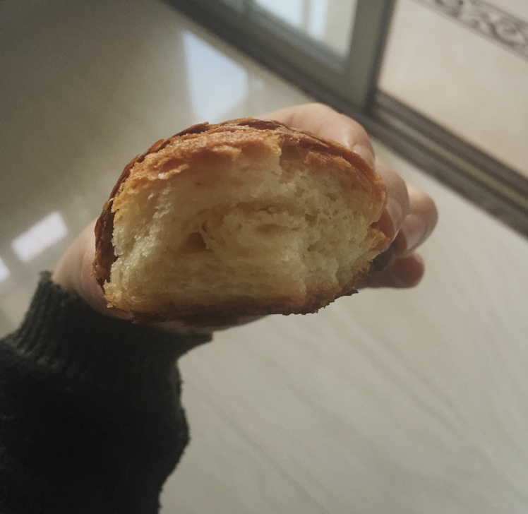 牛角面包Croissant（面包机＋手工）