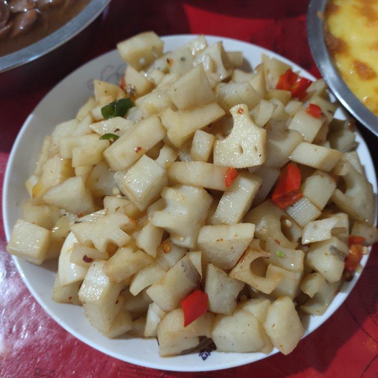 超级下饭快手菜｜糖醋藕丁