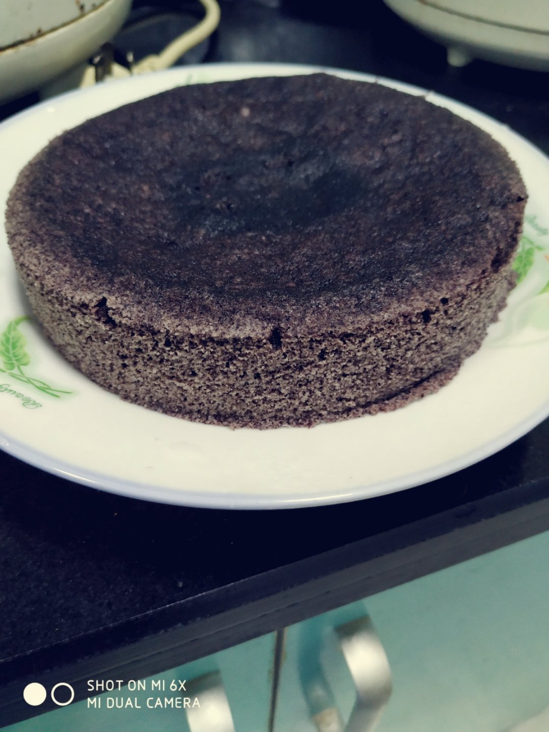 黑米蒸糕