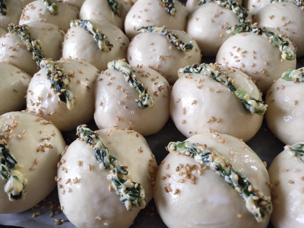 松软可爱，香葱泡泡包