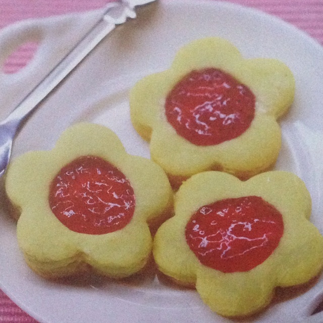 草莓果酱饼干的做法
