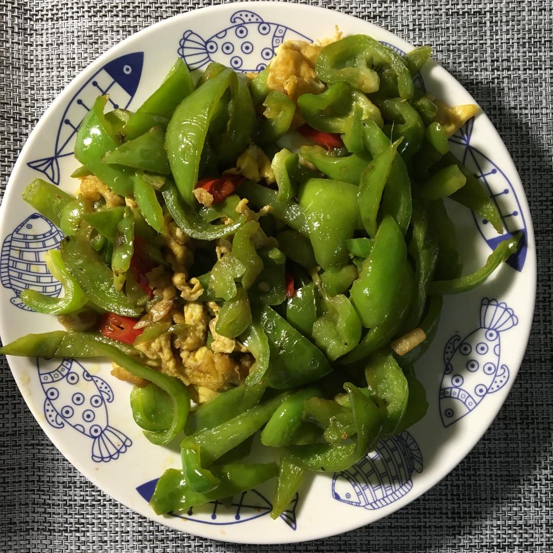 青椒炒蛋