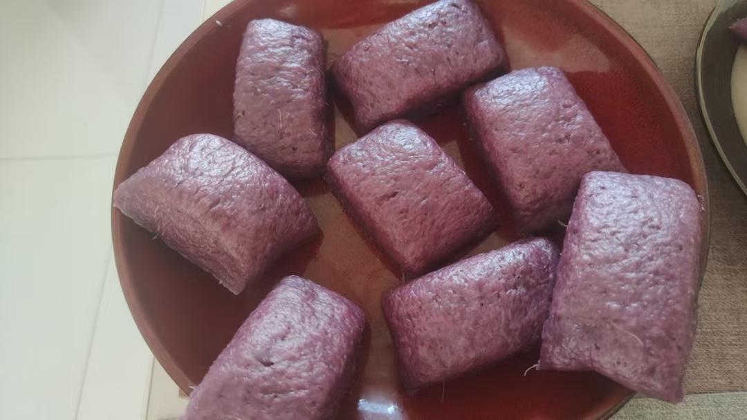 奶香紫薯馒头（一次性发酵）
