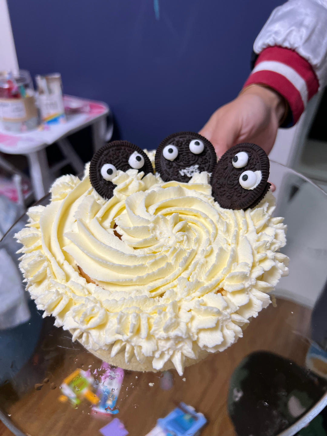 不用奶油奶酪也能做的“轻乳酪蛋糕”🍰