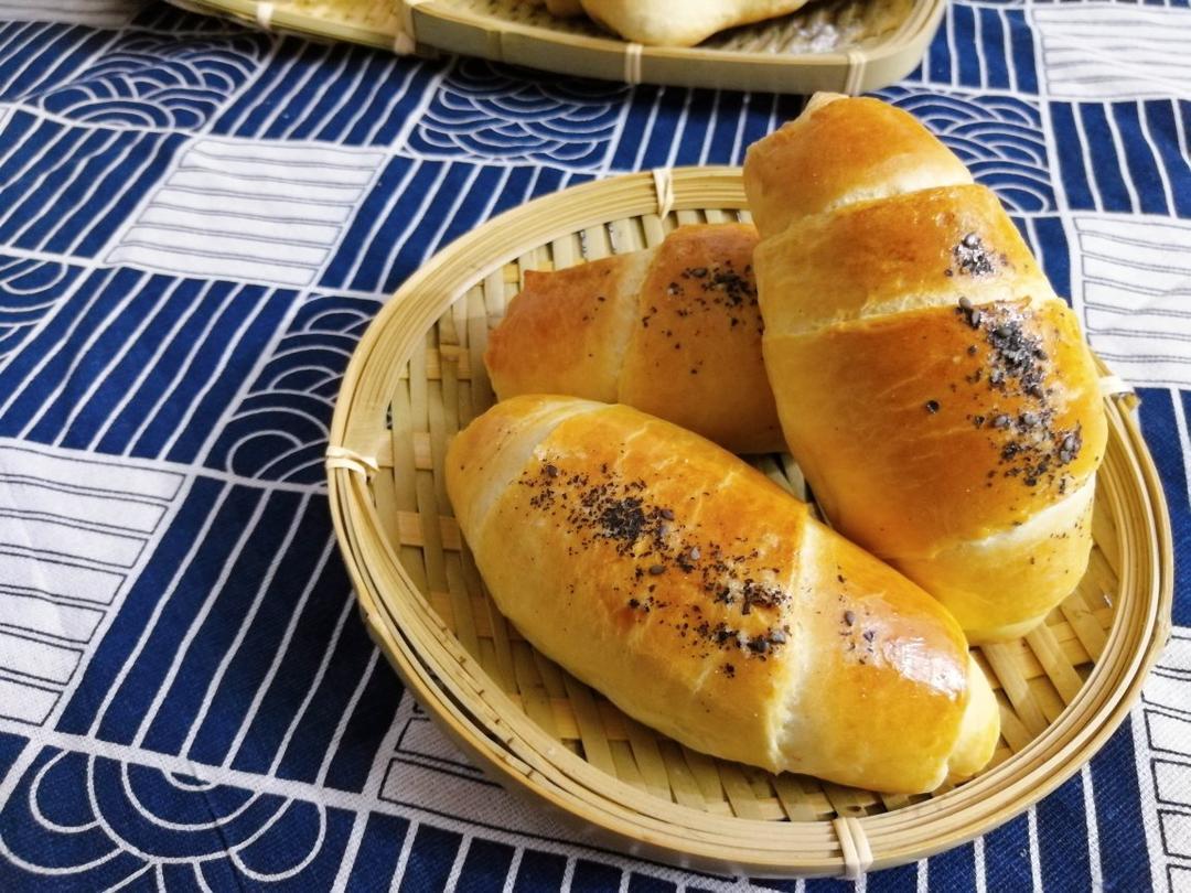 日式の盐可颂·盐面包..