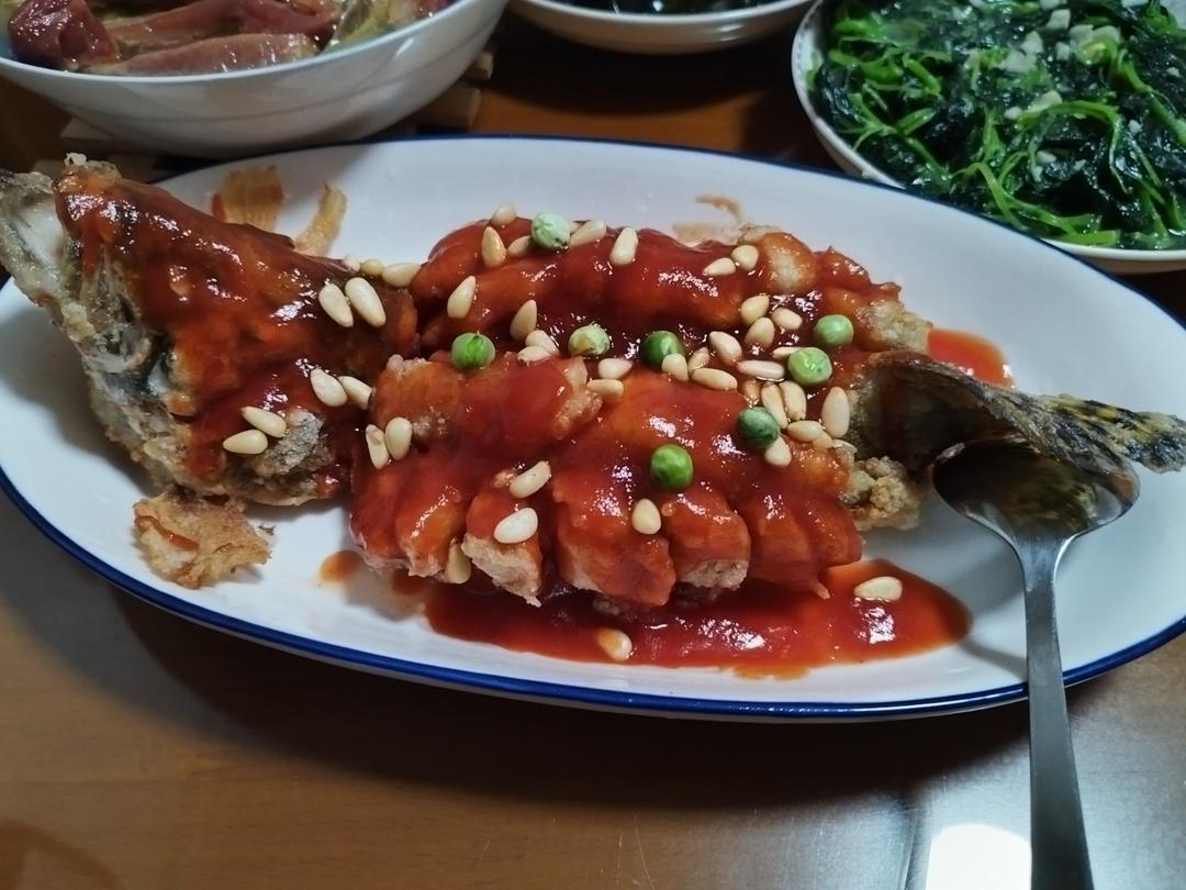 年菜必学【松鼠桂鱼】，给你多动图食谱，不信你学不会！（孔瑶原创食谱）