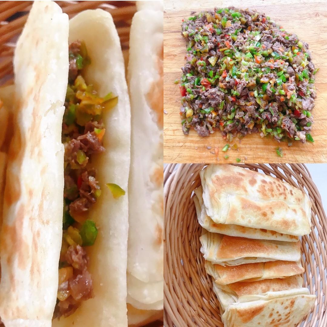 香酥夹肉火烧（河间驴肉火烧）