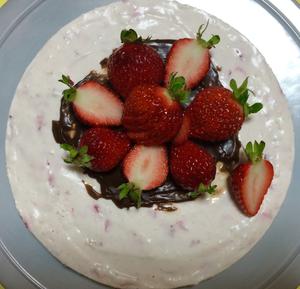 草莓奶油芝士蛋糕的做法 步骤24