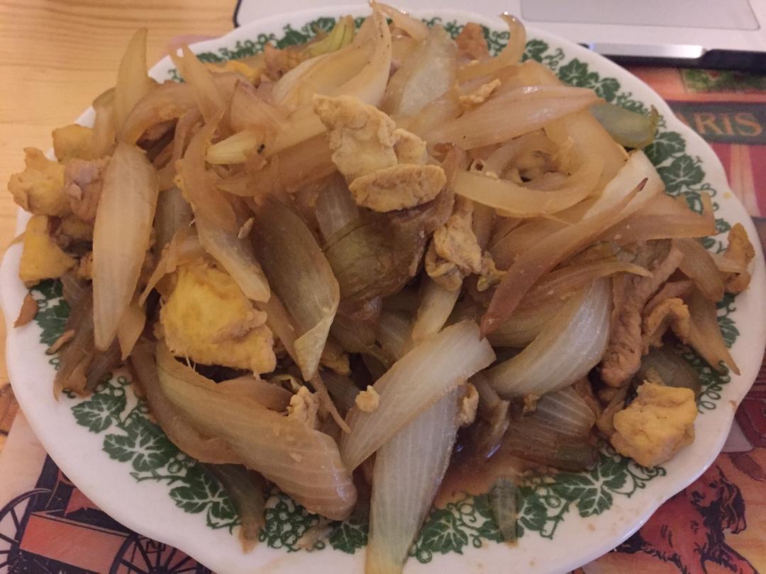 洋葱炒蛋