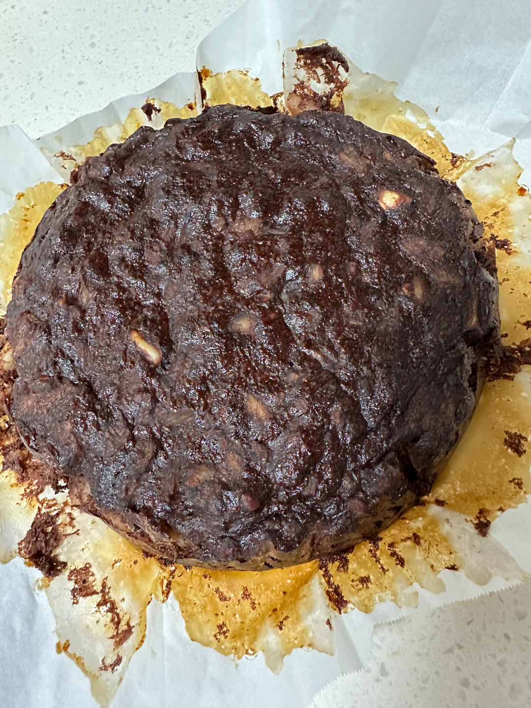 减肥甜品📍无糖无油无面粉香蕉山药布朗尼