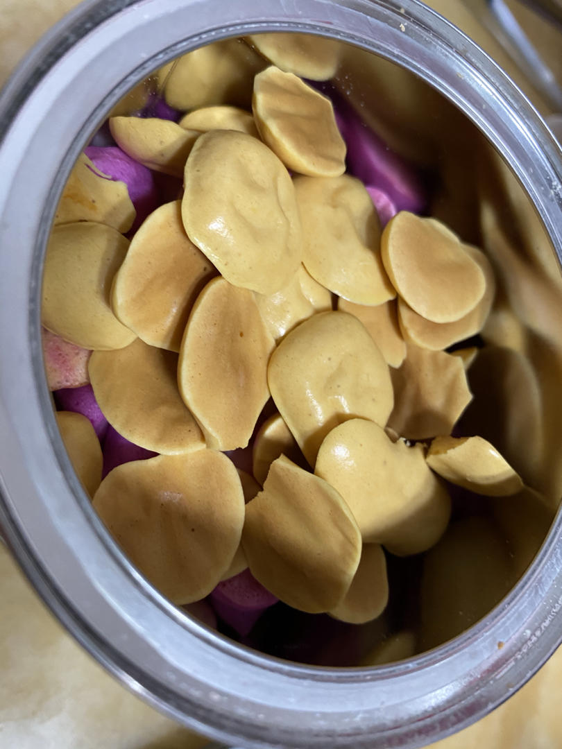 （更新）5月+宝宝辅食                                                 奶香蛋黄溶豆