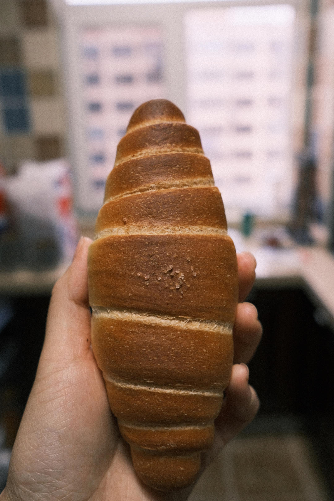 咸香酥脆的盐面包