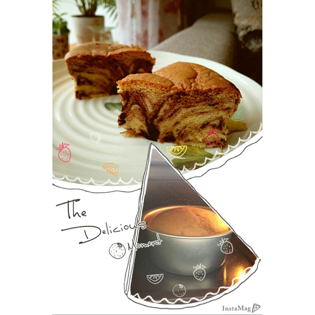 大理石戚风蛋糕