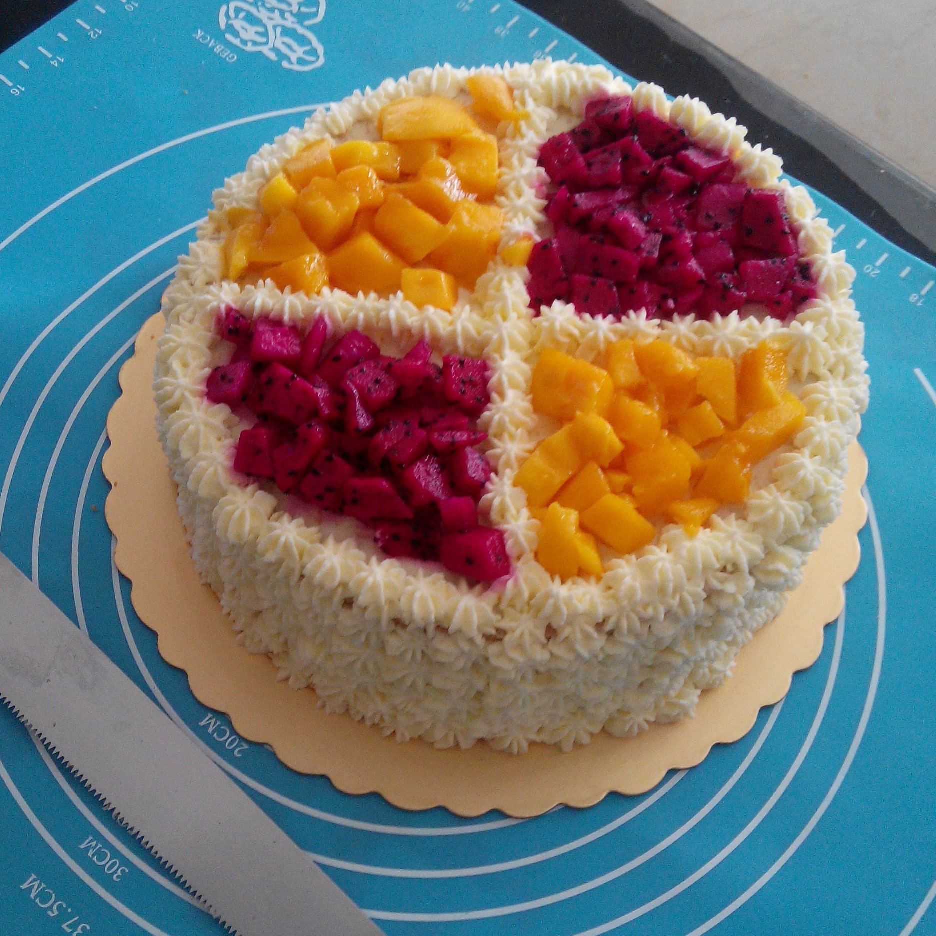 《Tinrry+》草莓奶油蛋糕（8寸配方）