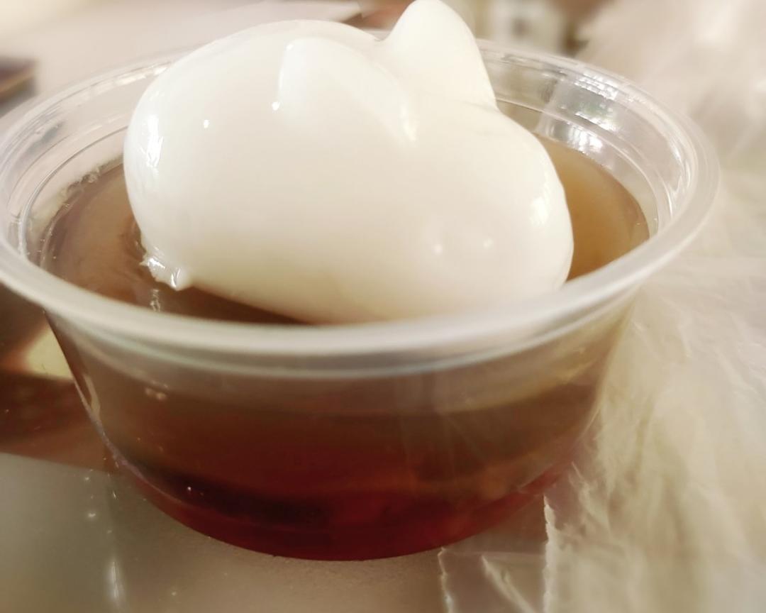 红豆抹茶椰浆兔子杯(琼脂凉粉版)