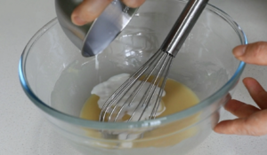 烫面香葱肉松蛋糕卷的做法 步骤5