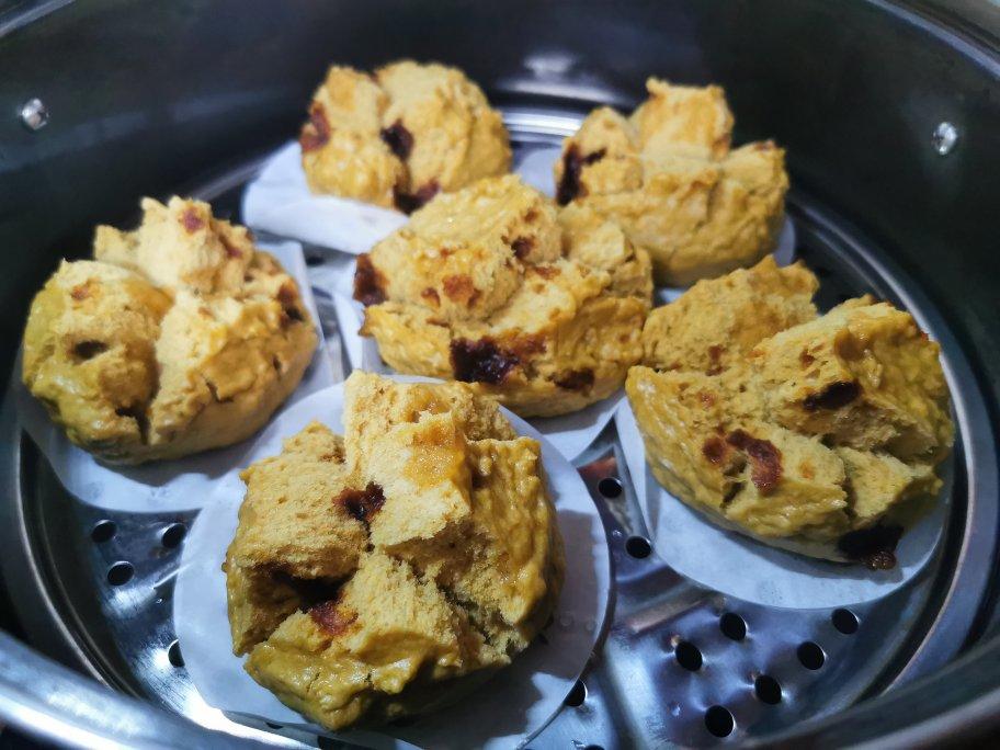 红糖红枣开花馒头（一次性发酵）