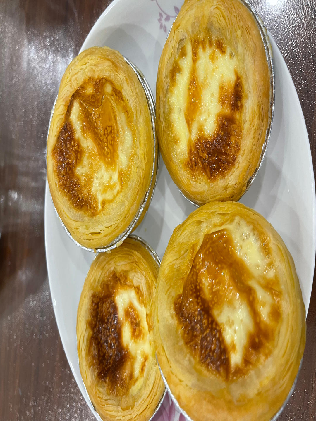 空气炸锅版全蛋葡式蛋挞『秒杀KFC』悠伴空气炸锅