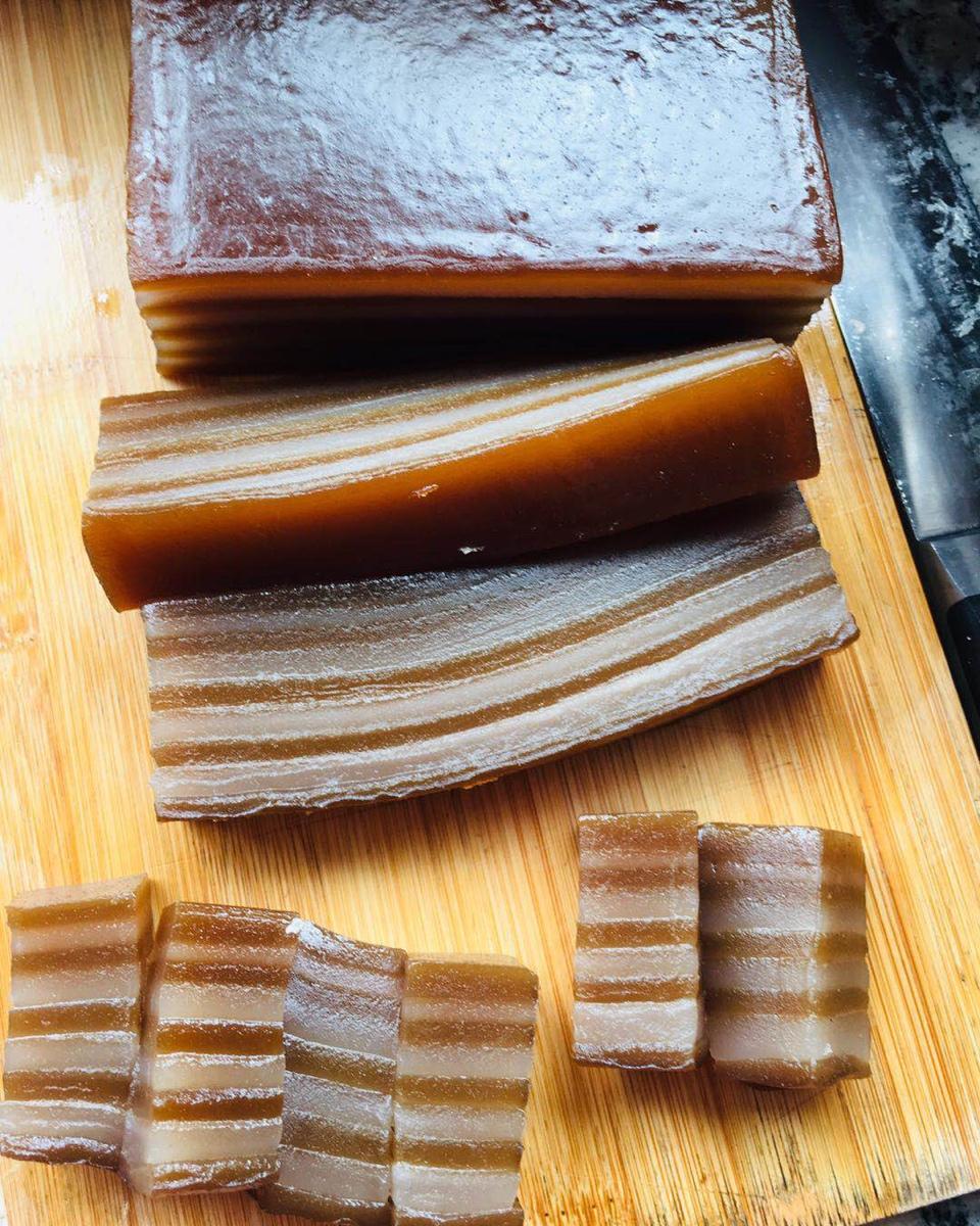 木薯粉版本姜汁千层糕