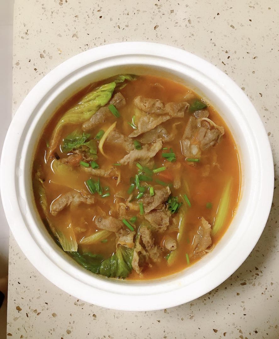 番茄肥牛汤
