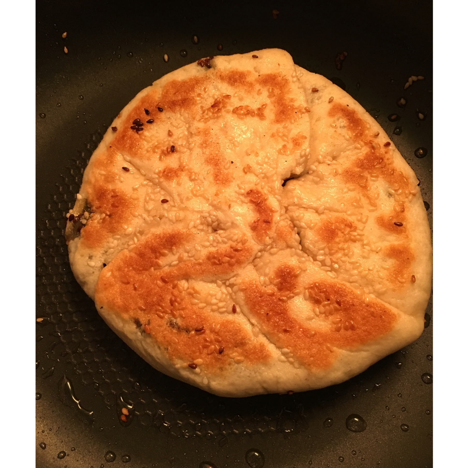 尖椒茄子馅饼