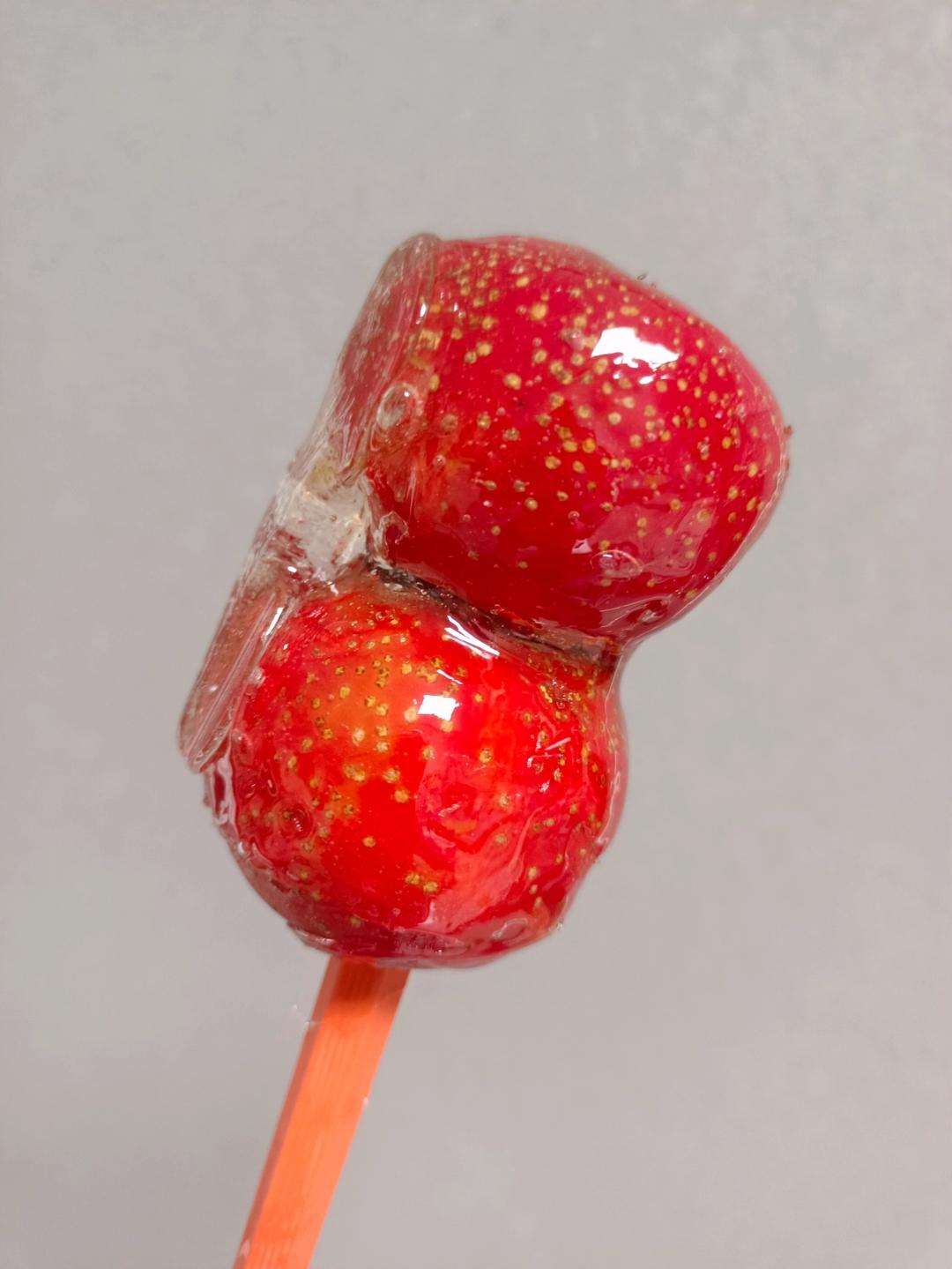 冰糖葫芦～简单不熬糖～微波炉版糖堆儿