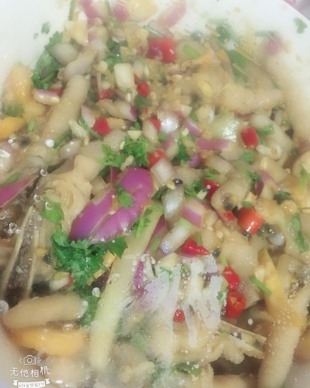 柠檬百香果鸡爪