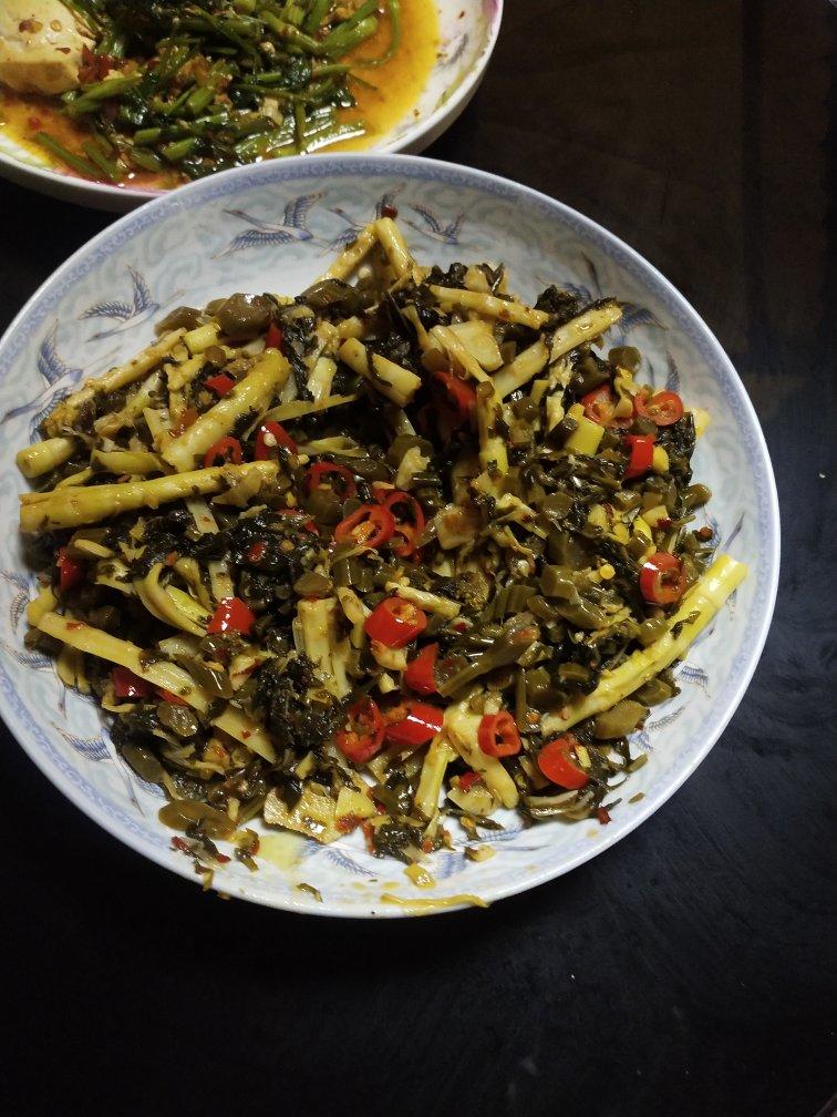 笋炒酸菜（好吃不胖）