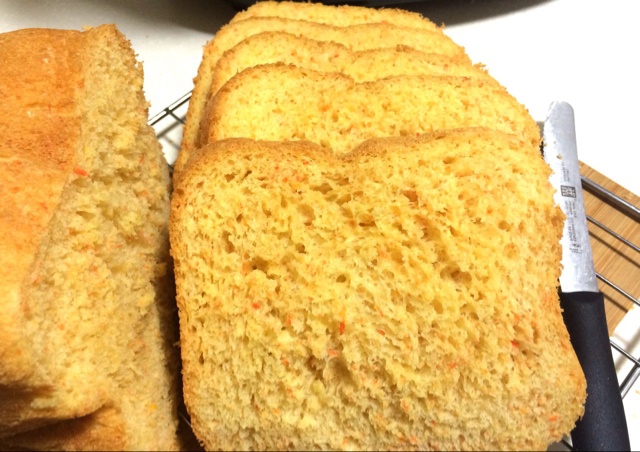 面包机版胡萝卜吐司