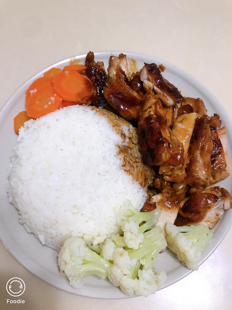 照烧鸡腿饭