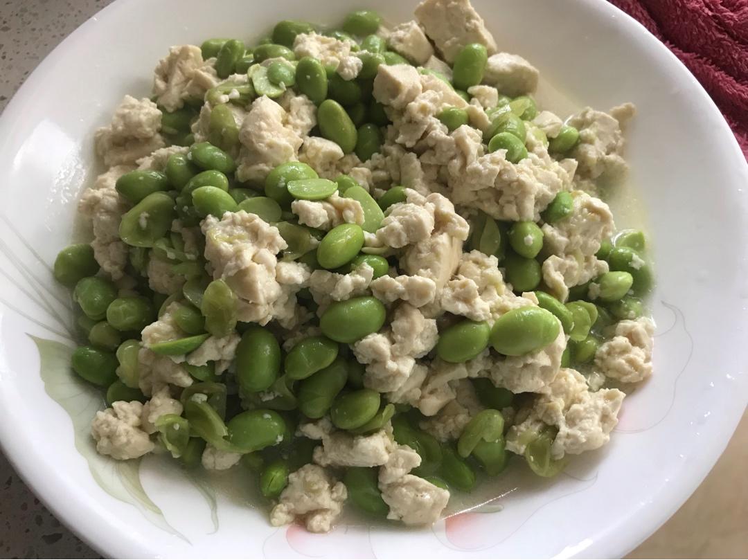毛豆臭豆腐