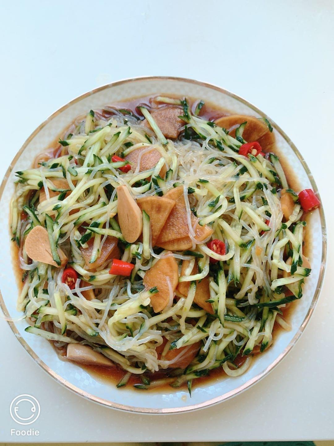 凉拌粉丝黄瓜-饭饭饭堂