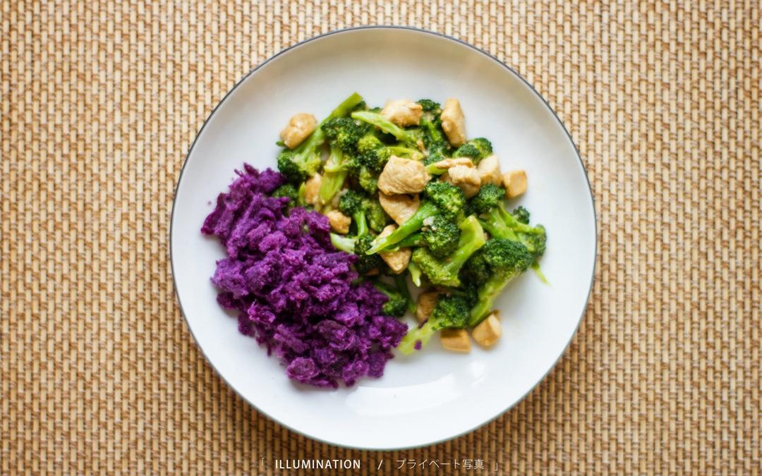 减脂增肌食谱——美味西兰花炒鸡胸肉