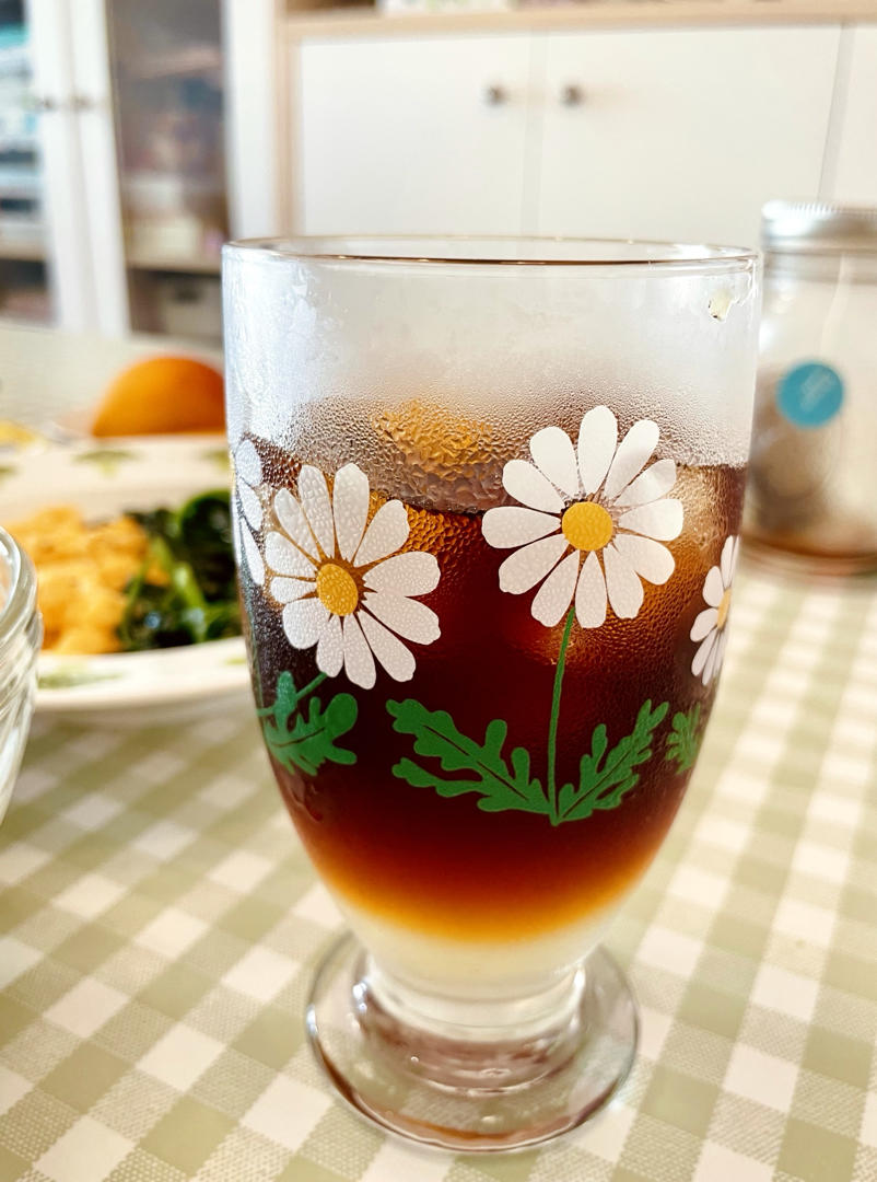 椰子水冰摇咖啡