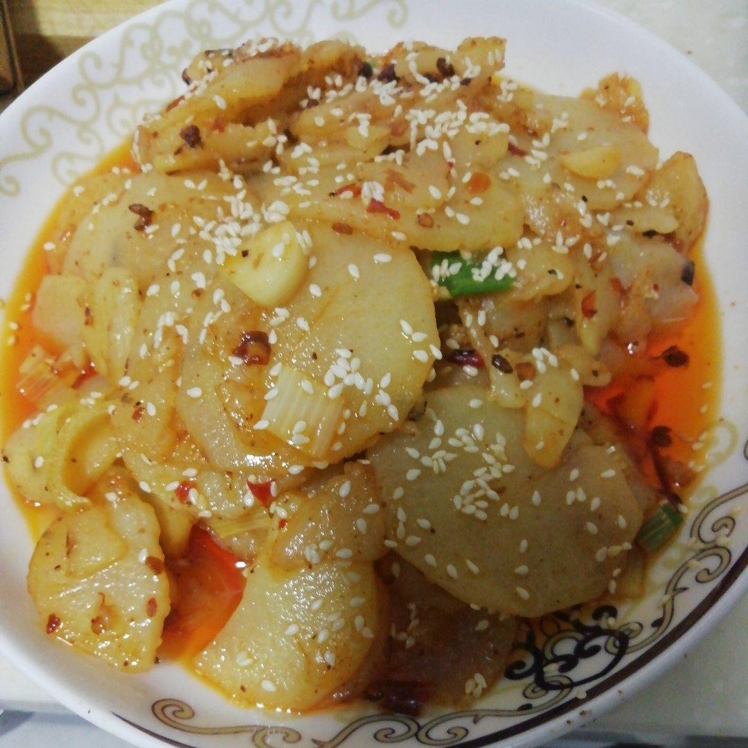 干锅土豆片