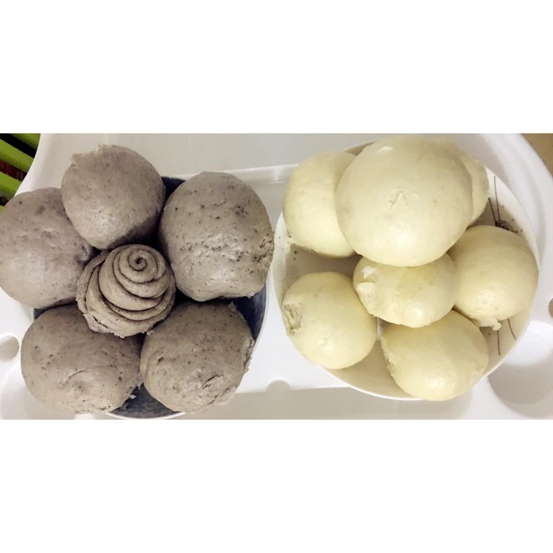 自发粉版蒸馒头