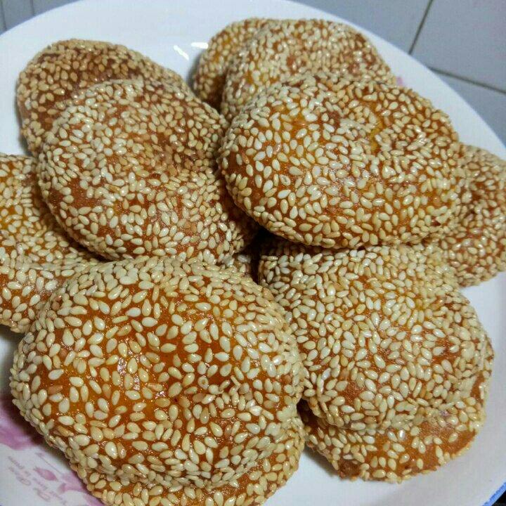 芝麻南瓜饼