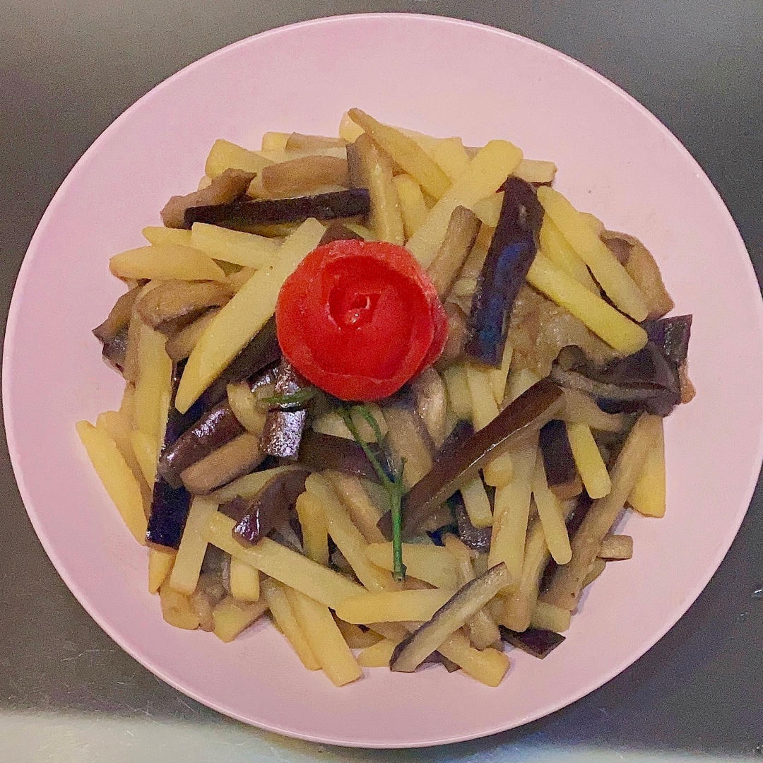 土豆烧茄子