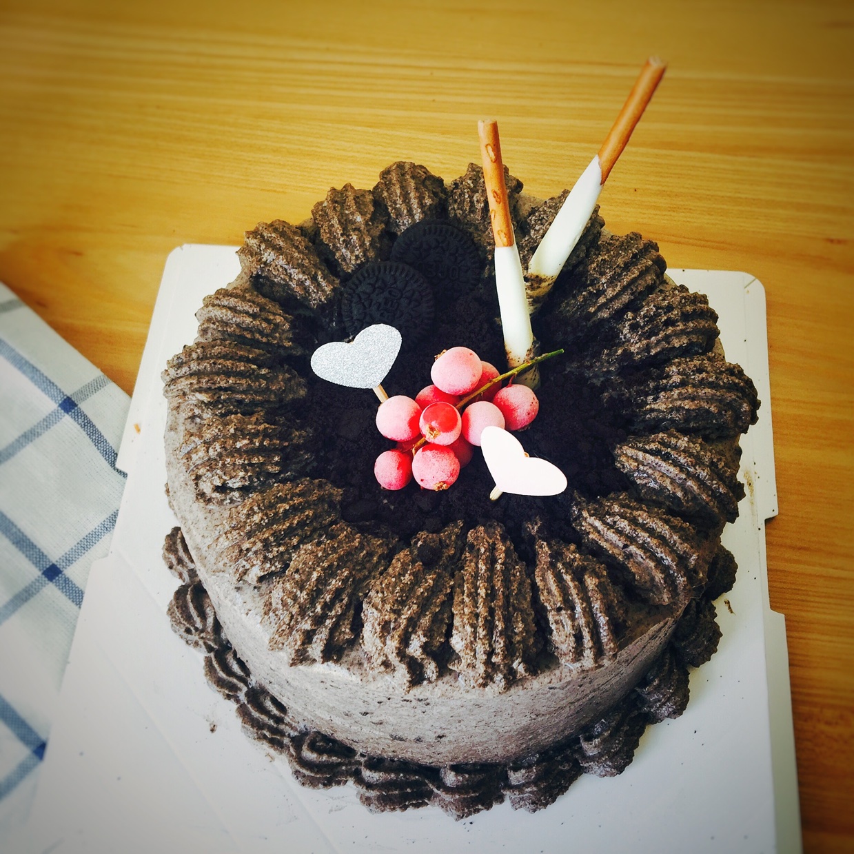 奥利奥咸奶油蛋糕