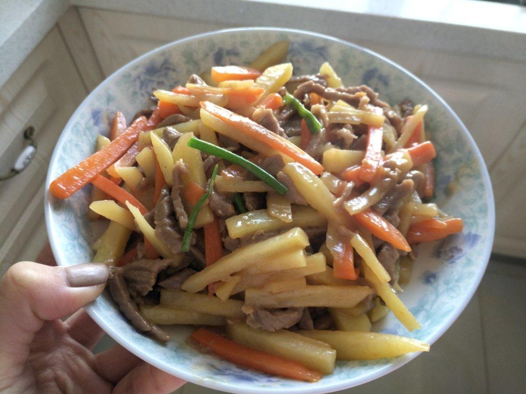 土豆炒牛肉
