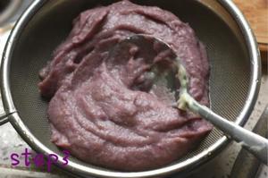辅食：牛油果紫薯米粉的做法 步骤3