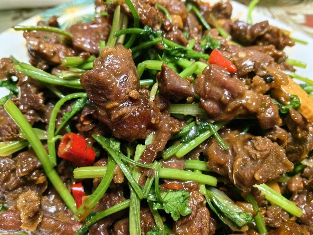 香菜牛肉