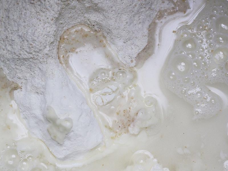 纯奶手撕吐司的做法 步骤1