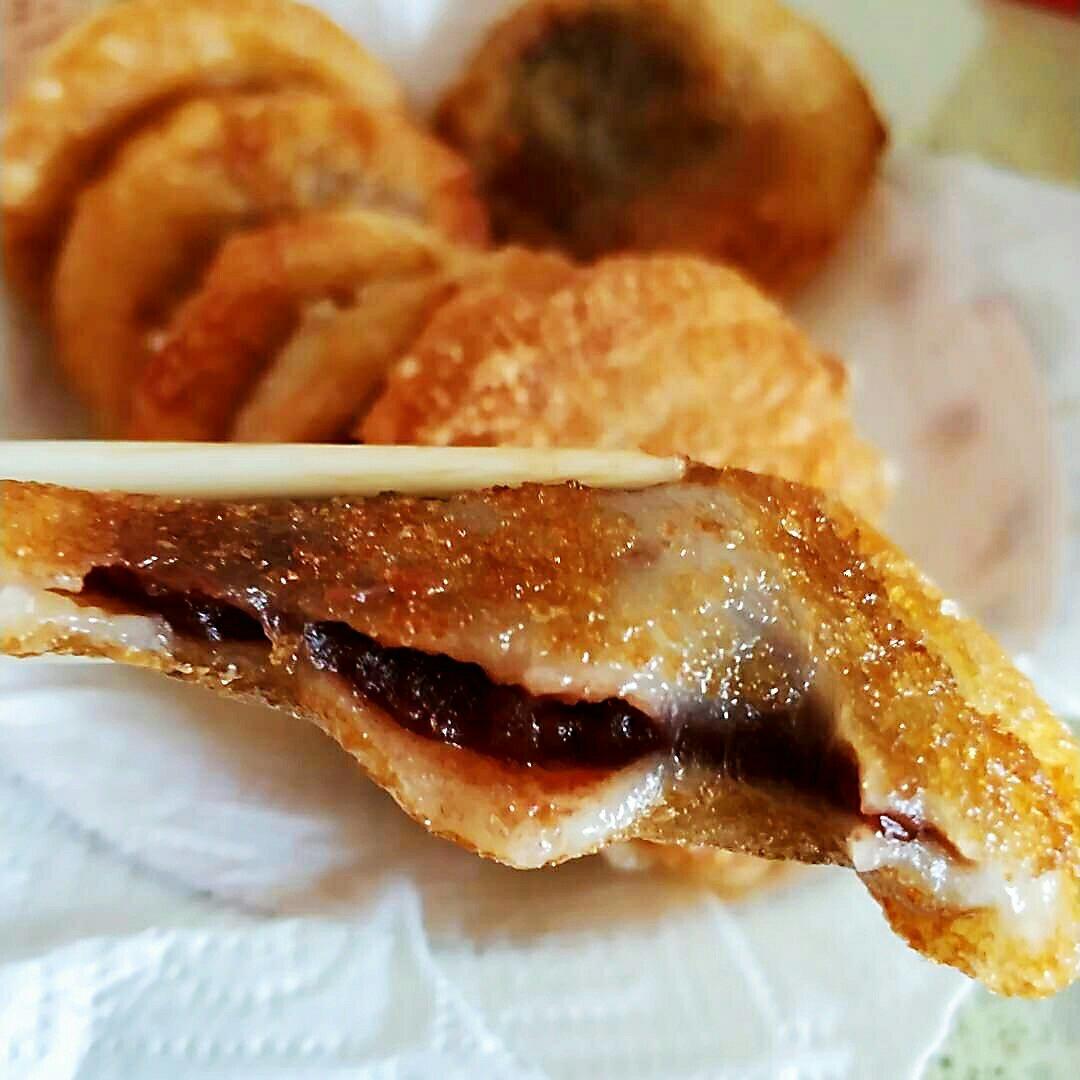 家家f73x做的红豆沙炸糕