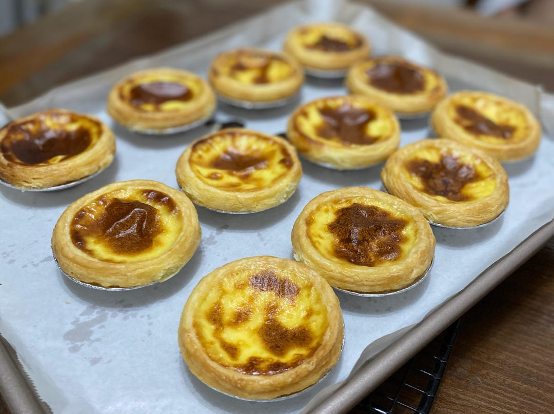 超嫩滑的葡式蛋挞(全蛋版)新手友好『秒杀KFC』