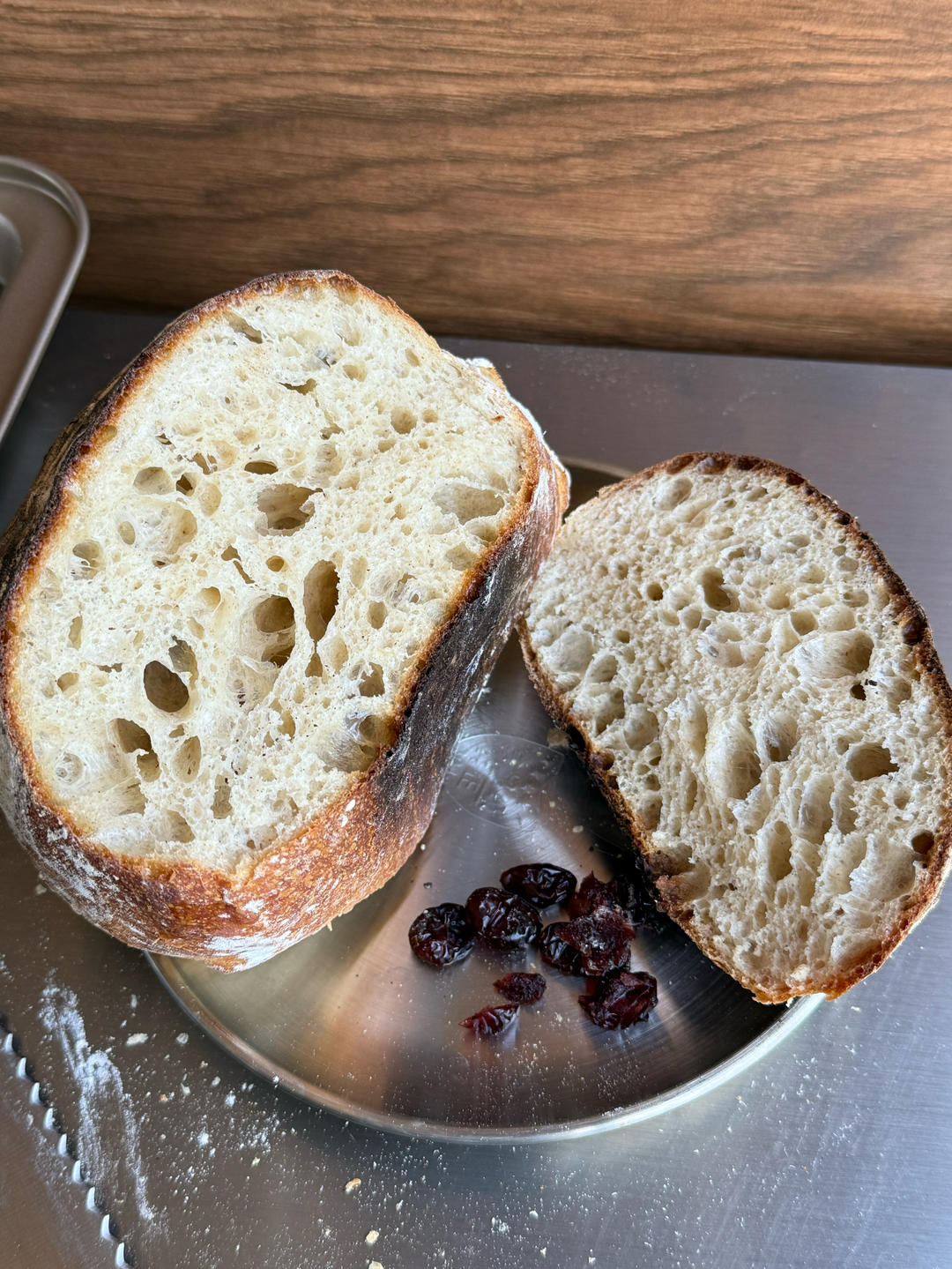 全麦蔓越莓欧包