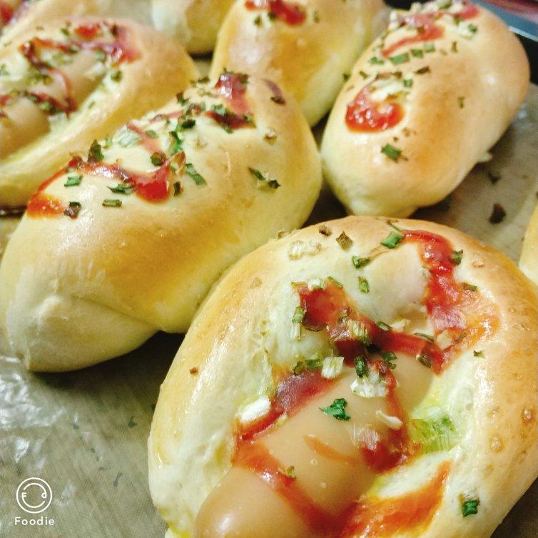 香葱芝士火腿面包  新手必修版