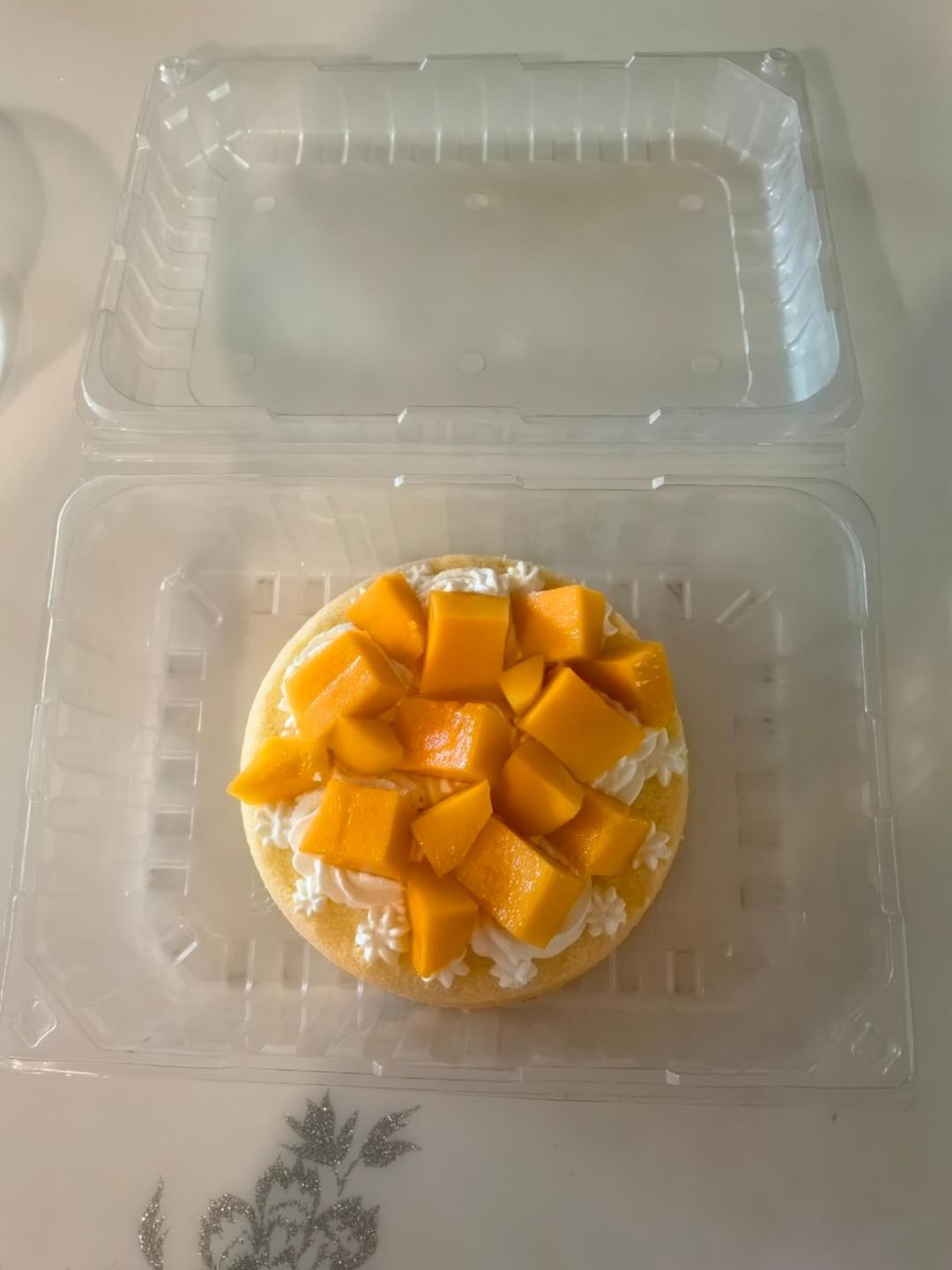 芒果裸蛋糕（六寸戚风）