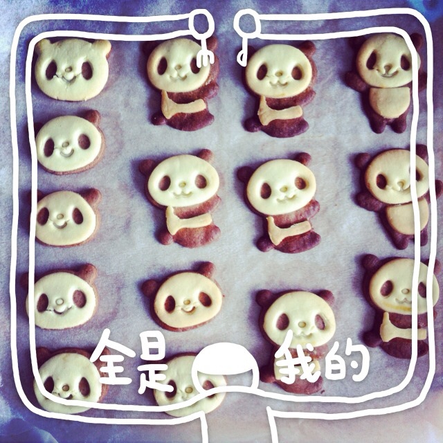 小熊猫饼干